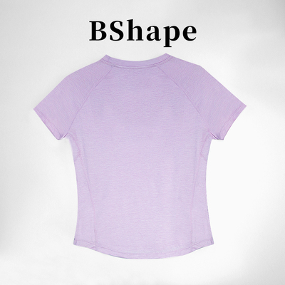BShape瘦瘦T混纺兰精天丝超细凉感户外运动跑步透气短袖757