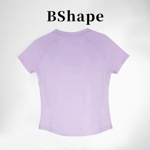 BShape瘦瘦T混纺兰精天丝超细凉感户外运动跑步透气短袖757