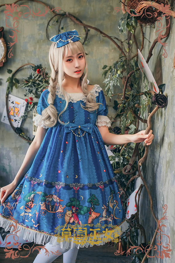 草莓巫女Lolita現貨洛麗塔