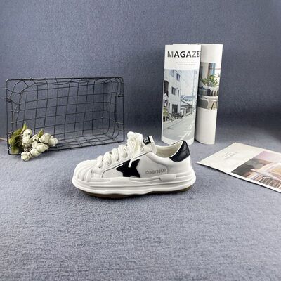 牛皮星星休闲板鞋厚底时尚溶解鞋