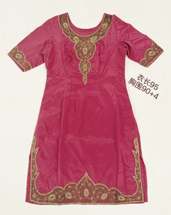 微瑕印度铜掐丝钉珠刺绣古着上衣修身库塔尼泊尔vintage女装玫红