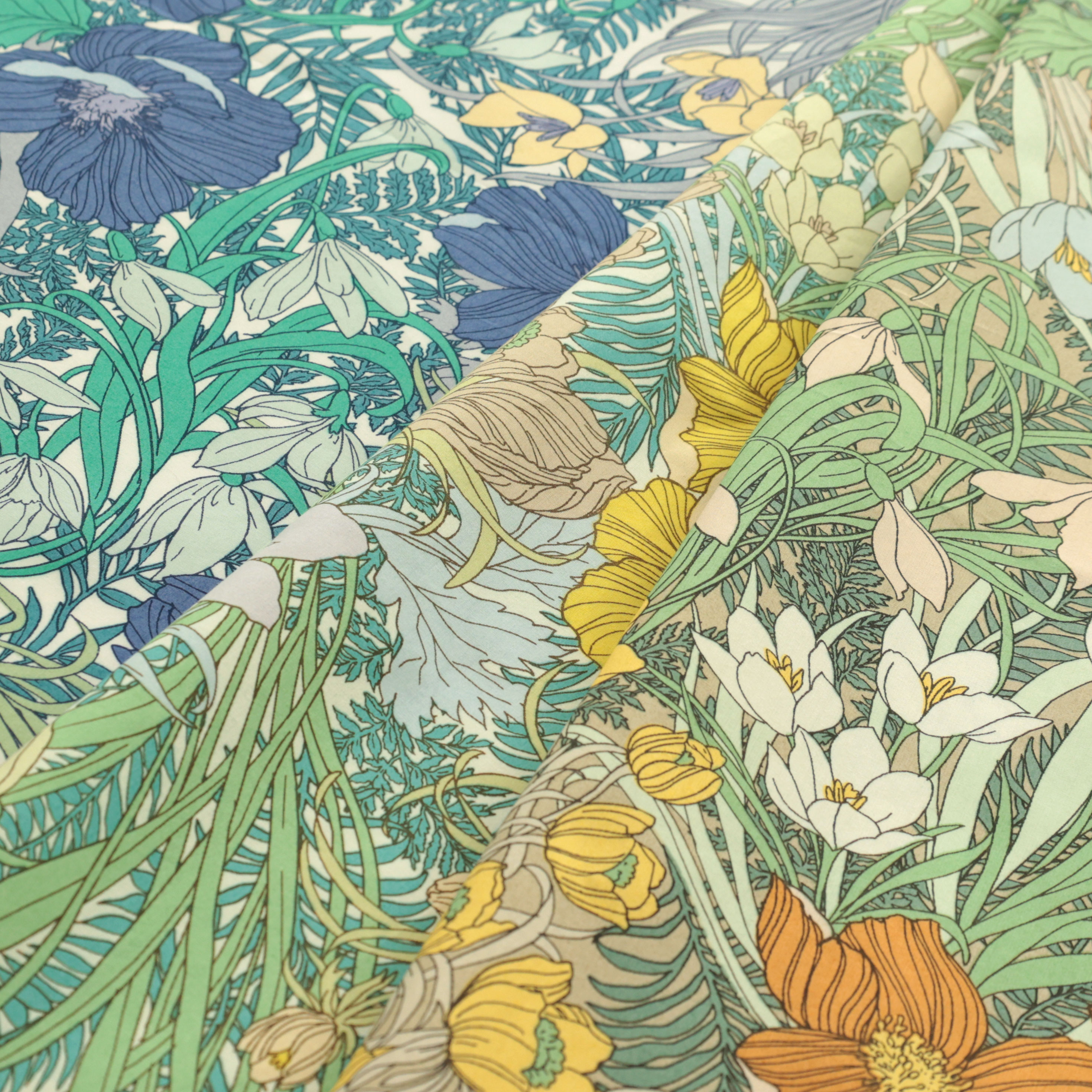 日本进口80支高密度淡雅连衣裙