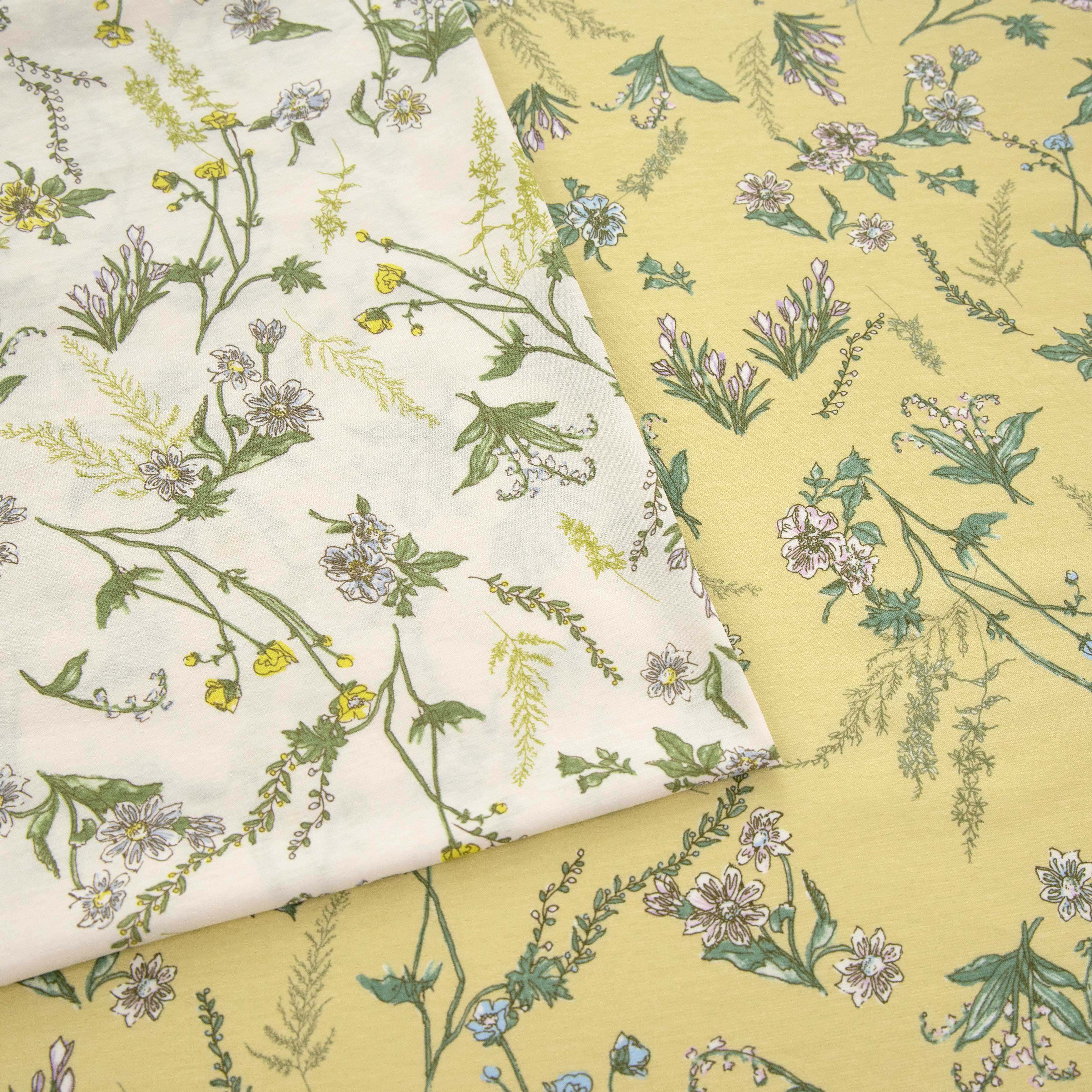 日本进口北高针织棉纯棉面料