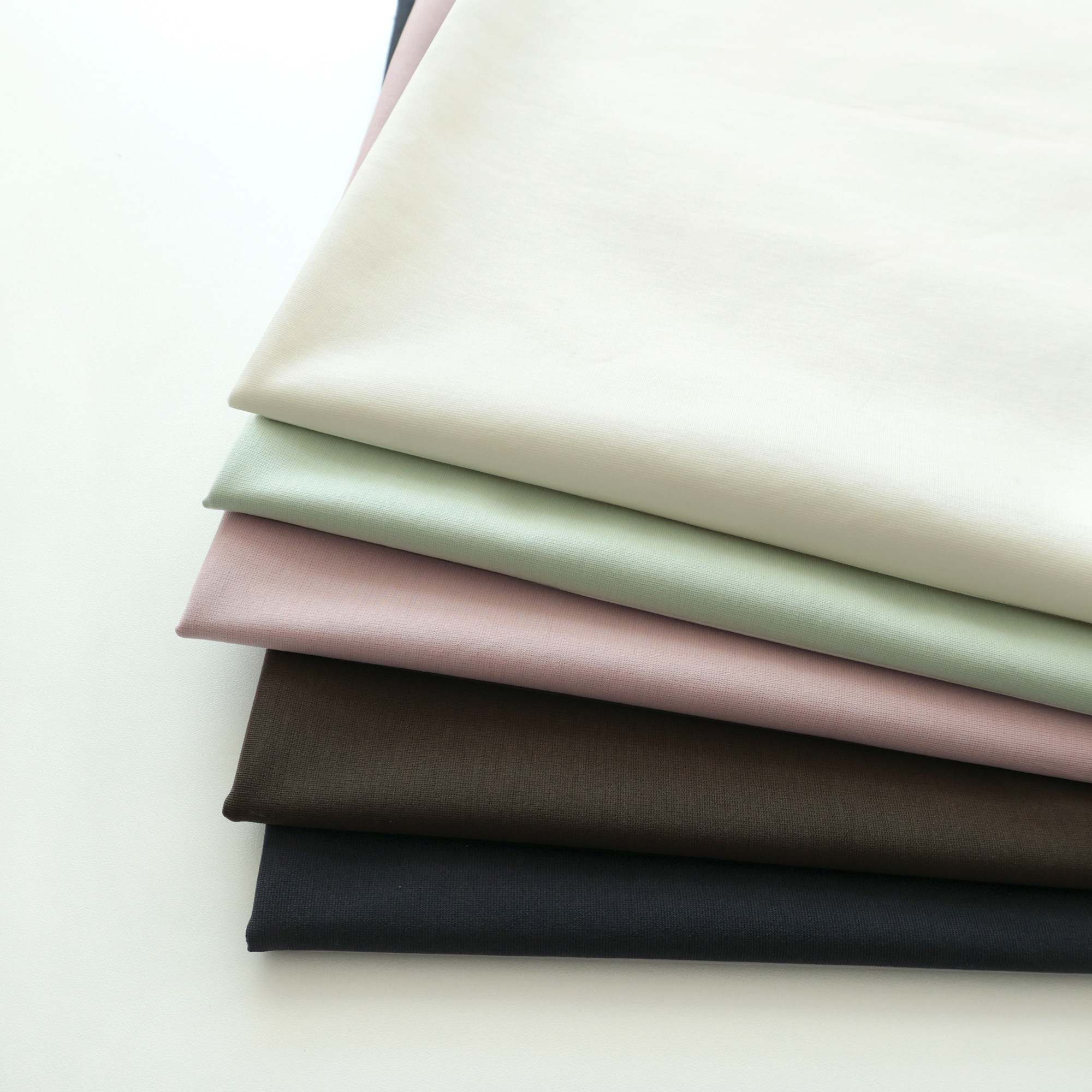 日本进口纯色面料简约上衣连衣裙