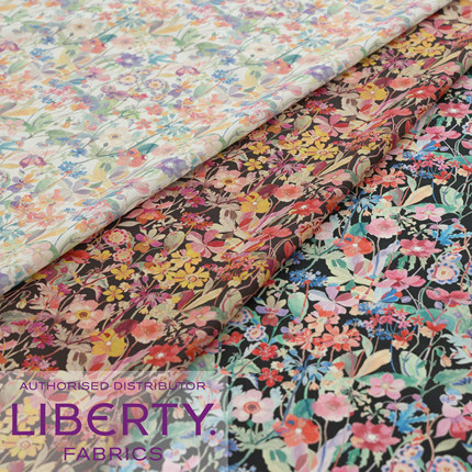 英国正品liberty100支Tana棉面料手工DIY柔软连衣裙布料告白草地