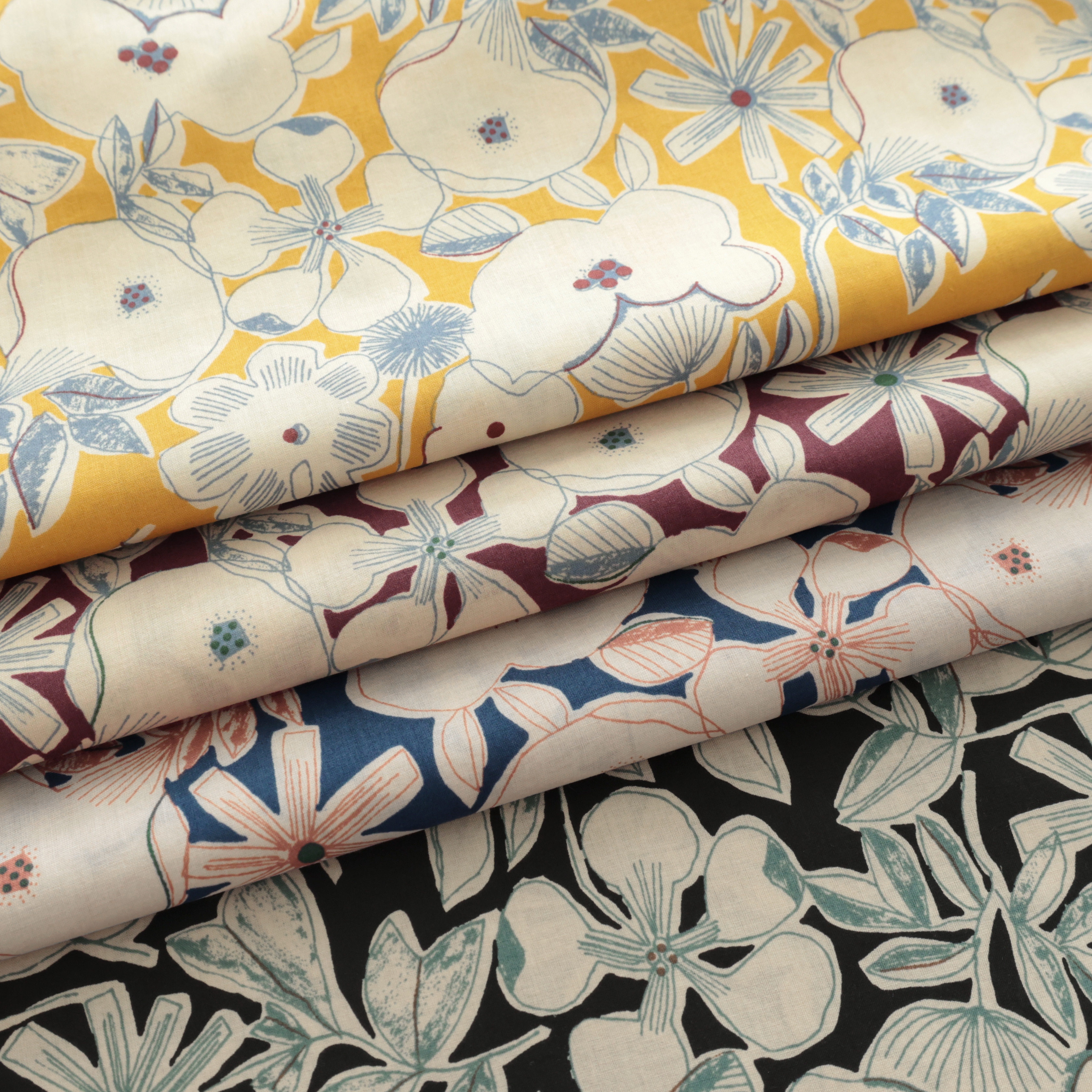 日本进口布料hokkoh60支纯棉全棉轻薄软手工连衣裙服装布文艺花坊,居家布艺,海绵垫/布料/面料/手工diy,淘宝优惠券,粉丝福利购,淘宝优惠卷