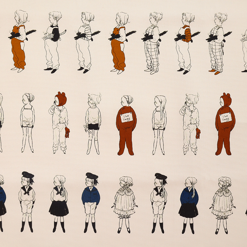 仓桥牛津棉手工服装可爱柔软亲肤