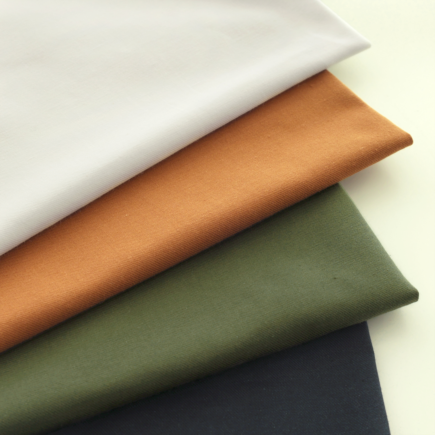 日本进口20支磨毛斜纹纯棉面料