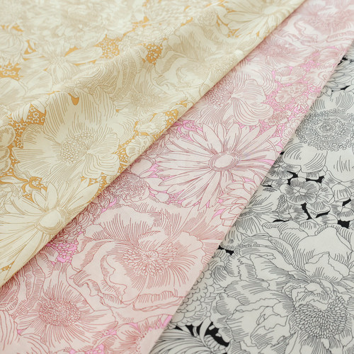 英国正品liberty面料100支lawn棉