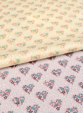 英国正品liberty100支长纤棉Tana布料情人节TANGLED LOVE纠缠的爱