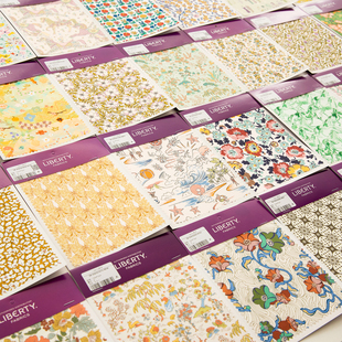 liberty色卡英国100支Tana棉小布片拼布用布头娃衣小物布块黄绿系
