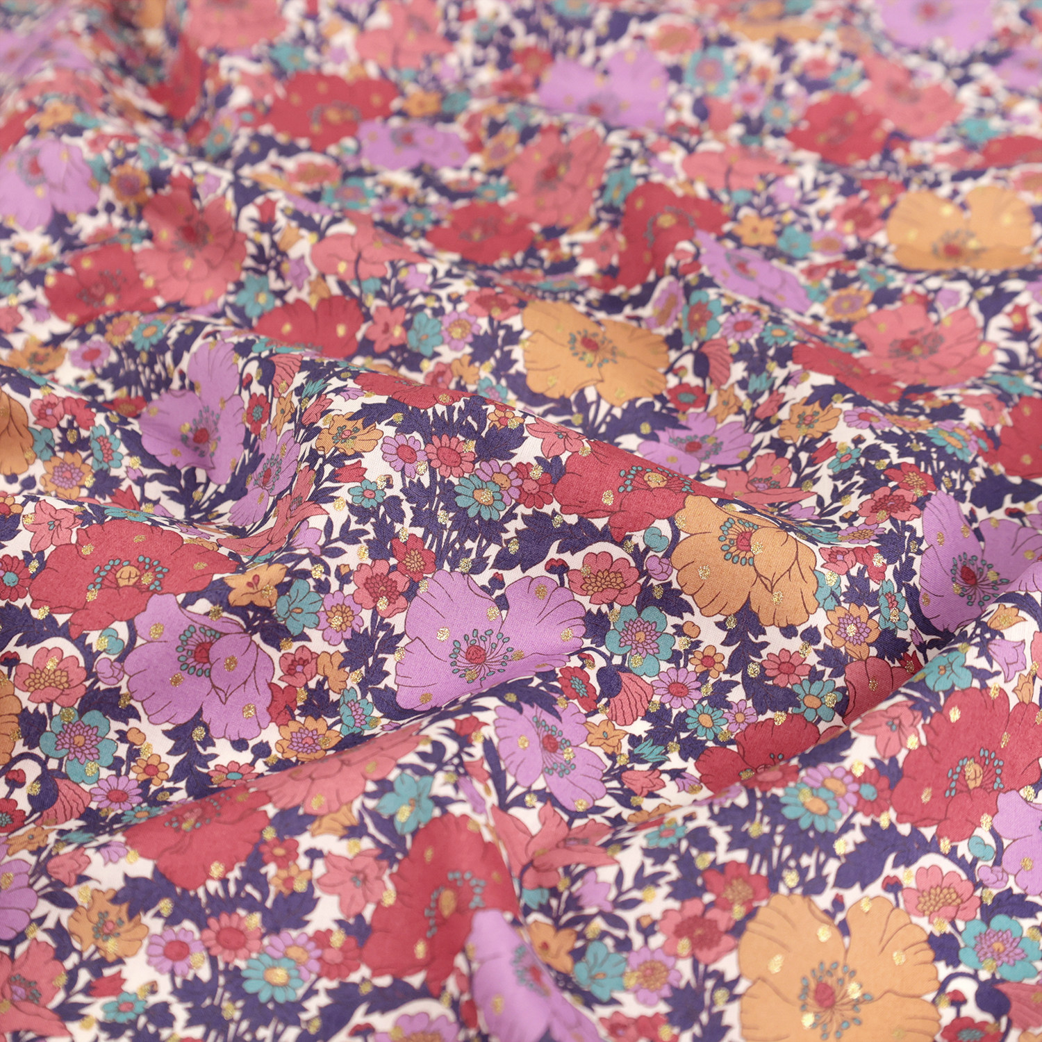 英国正品liberty100支lawnTana长纤棉面料舒适布圆点烫金草地欢歌,居家布艺,海绵垫/布料/面料/手工diy,淘宝优惠券,粉丝福利购,淘宝优惠卷