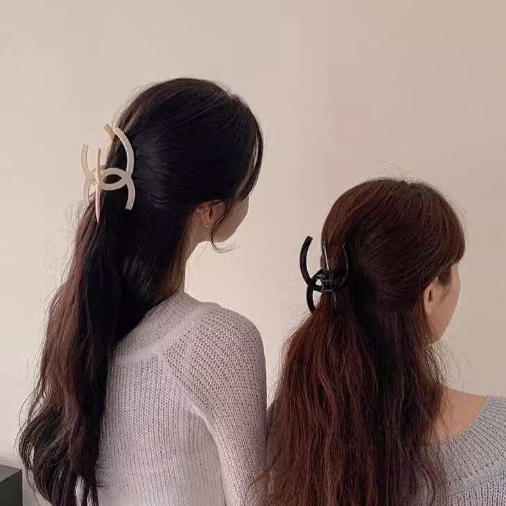 鲨鱼夹发抓夹合金亚克力日韩风