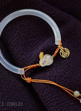 玛瑙手镯手链手工设计编绳