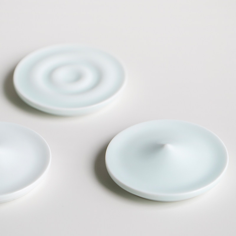 新款通用杯盖山峦水纹马克杯盖