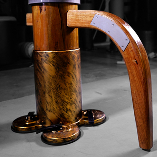 咏春拳木人桩底座配件吸盘底座落地移动式