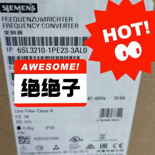 6SL3210-1PE23-3AL0有货质保议价。