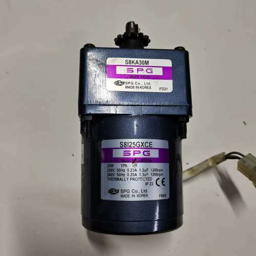 SPG减速电机 25W 单相220V 速比30 轴径10mm议价。