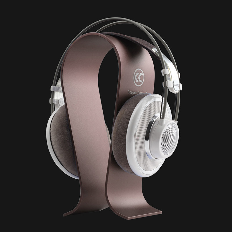 copper colour/铜彩 头戴立体式游戏耳麦支架子展示架金属耳机架