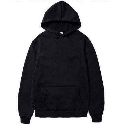 Men's Hoodies Pullover Classic Black Hoodie for Men Casu