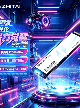 致态(ZhiTai)TiPlus9100 1TB M.2笔记本台式机SSD m2固态硬盘2TB