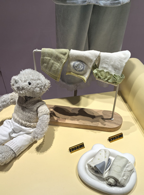 2025小黑托昵尼男女童袜子春夏花边棉袜宝宝透气网眼中筒薄五双装