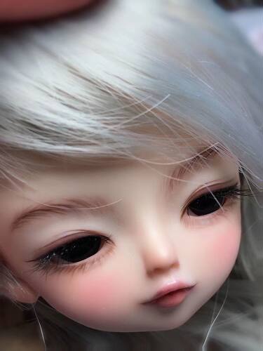 灰羽人形(半眠觅寻)6分练妆头