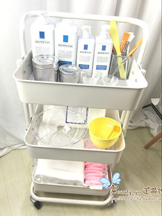 美容推车美容院小推车美容车发廊理发店工具车宜家同款置物架推车