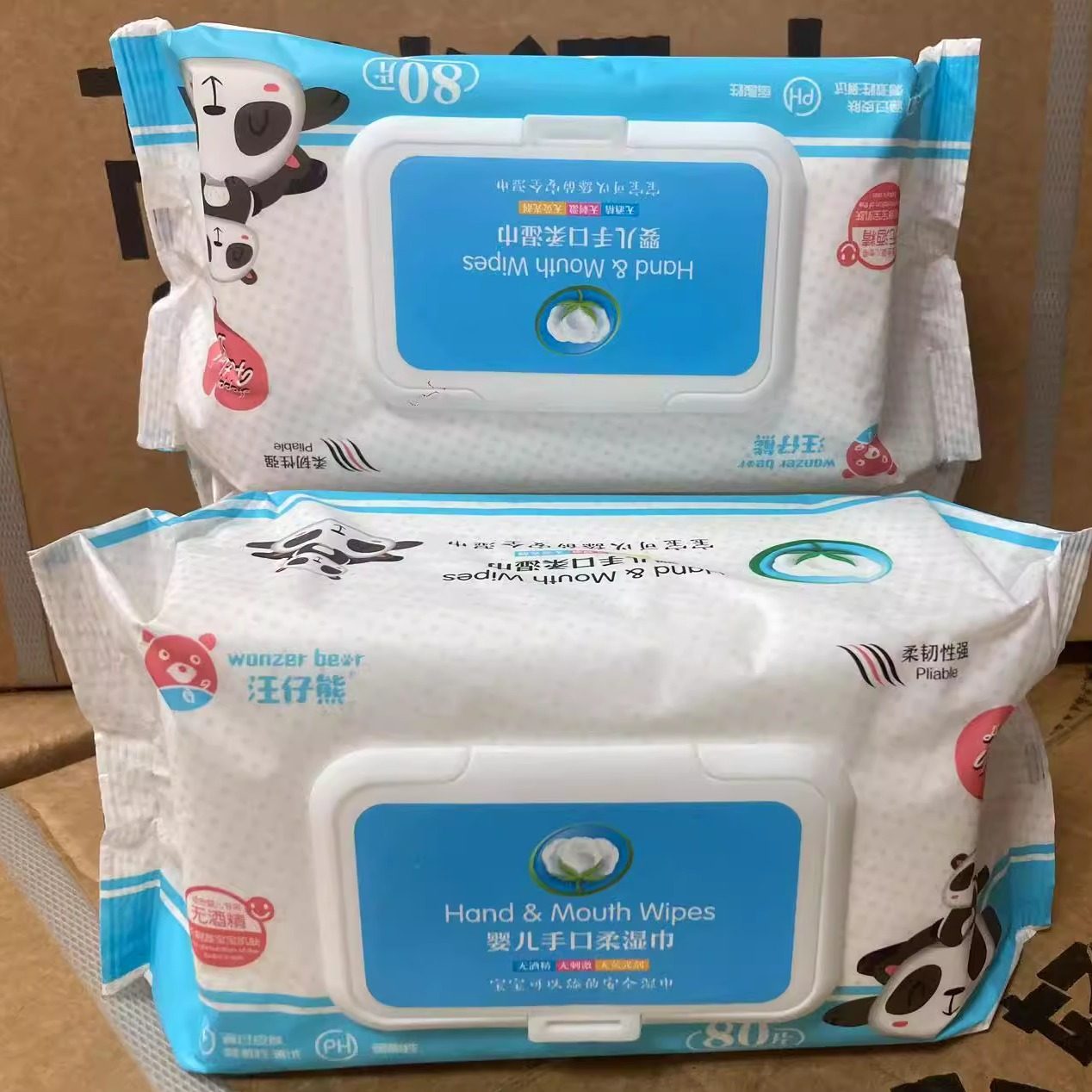 厂直销80抽婴儿童宝宝专用湿巾带盖手口湿纸巾加大加厚家庭实惠装,洗护清洁剂/卫生巾/纸/香薰,消毒湿巾,淘宝优惠券,粉丝福利购,淘宝优惠卷