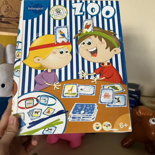 益智认知卡牌游戏亲子互动 ZOO儿童桌游6岁 sMagical