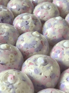 颜值粉紫色手作肌中力解压发泄小红书同款网红捏捏乐