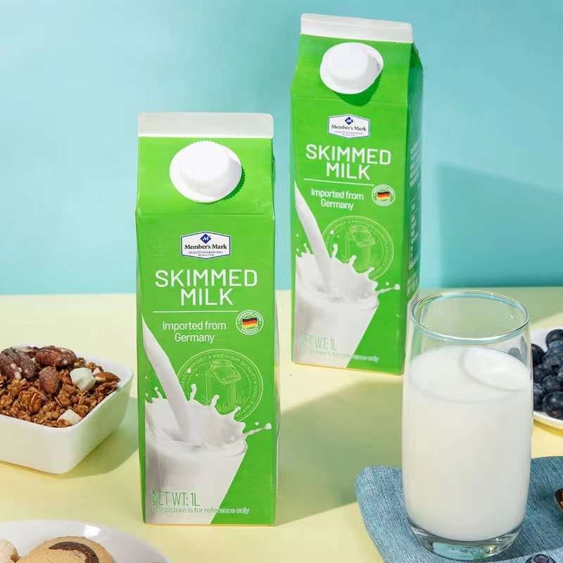 山姆代购 德国进口mm脱脂牛奶1l适合健身营养健康早餐奶