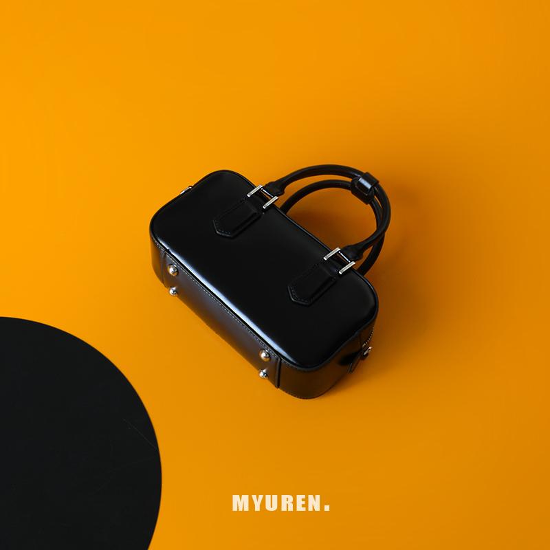 小众手提包包女法式牛皮通勤2025新款时尚潮流单肩斜挎小方包真皮