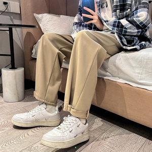 XK02-P50加绒P60 加绒加厚休闲裤西裤男士百搭西装裤图片