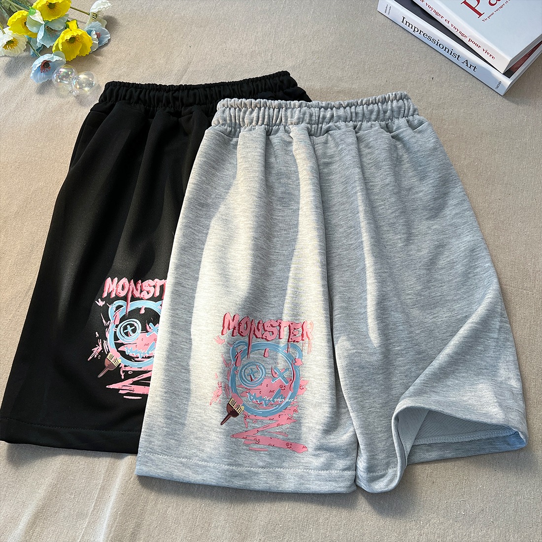 夏天男女宽松运动休闲短裤篮球裤DK26-P25,男装牛仔裤,电商B327
