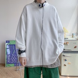 秋冬圆领宽松套头毛衣休闲针织衫毛线衣BKM01-特P35，男装针织衫/毛衣，电商B327
