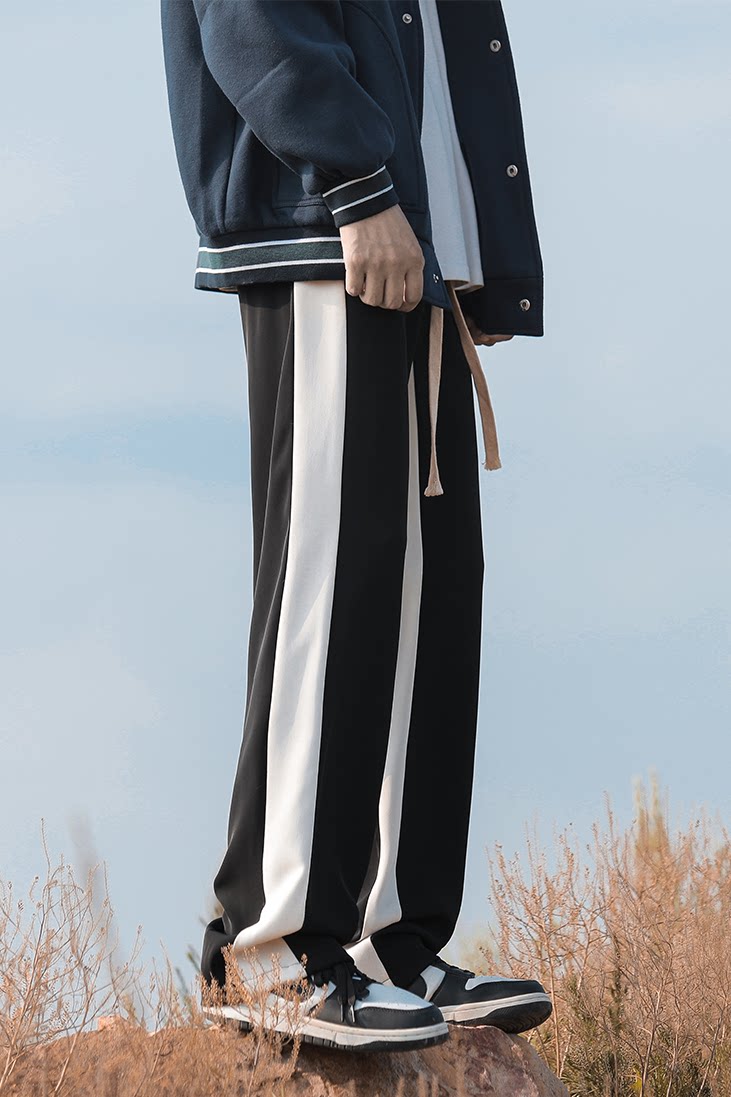 主推有扶持价格~K06-百分百聚酯纤维-S-5XL宽松运动休闲裤卫裤,男装休闲裤,电商B327