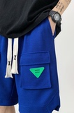 DK28-P38尺码M-5XL夏天宽松直筒华夫格休闲短裤五分裤中裤，男装牛仔裤，电商B327