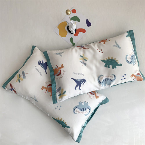 卡通儿童枕套60支兰精天丝