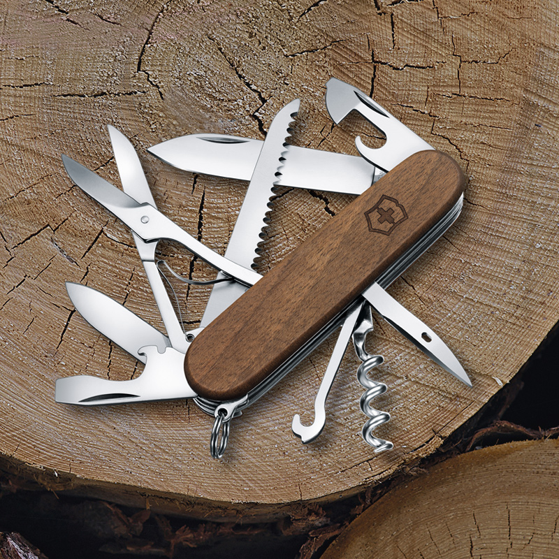 瑞士军刀原木都市猎人91mm