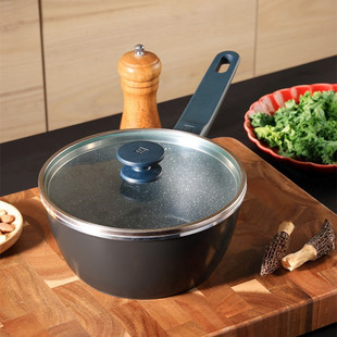 德国双立人奶锅NOW星石系列辅食炖锅耐磨家用不粘锅汤锅炉灶通用