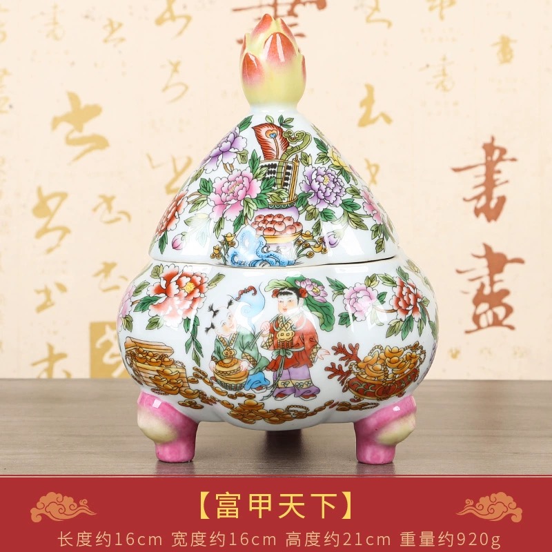 修明堂香港2024年龙年李居明吉祥物摆件（九紫）西南方富甲天下