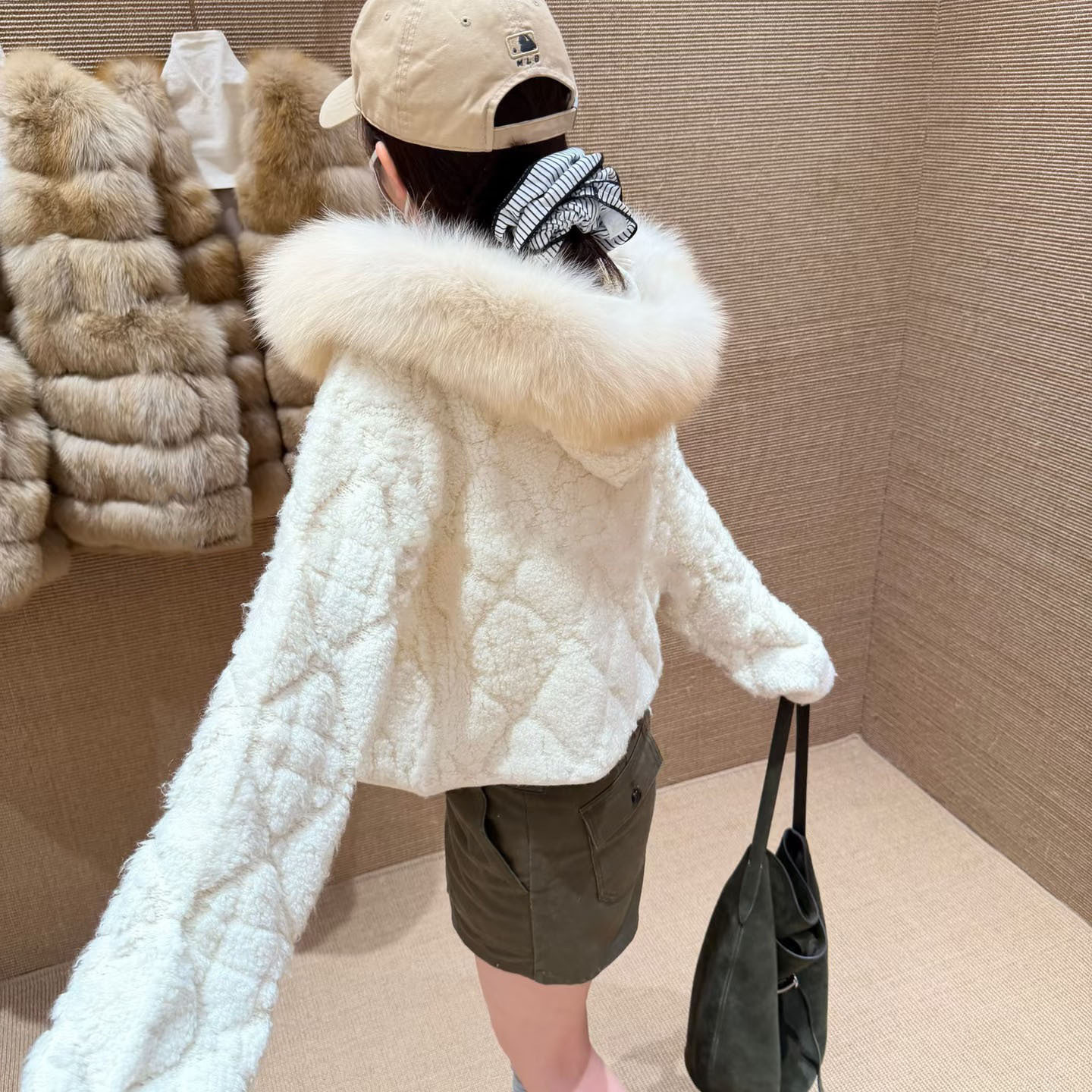 狐狸毛新款连帽毛衣针织开衫外套女气质设计高级感上衣真毛皮草,女装/女士精品,皮草,淘宝优惠券,粉丝福利购,淘宝优惠卷