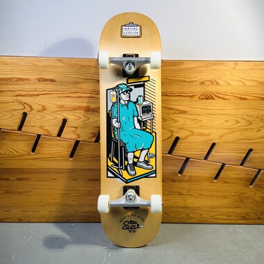 南美品牌sev双翘四轮滑板专业滑板儿童成人学生初学者漫画收藏