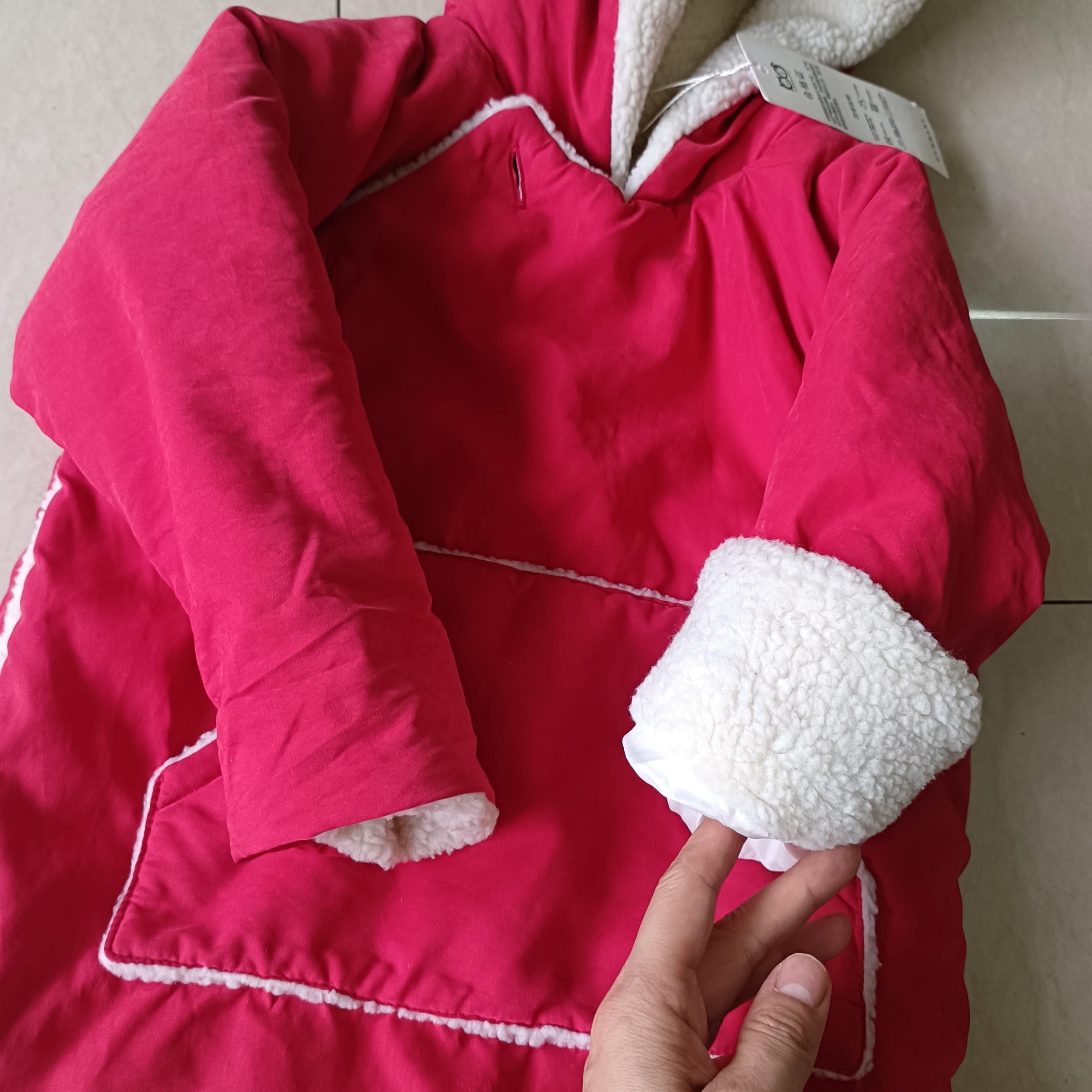 男童女童秋冬款夹棉棉服外套