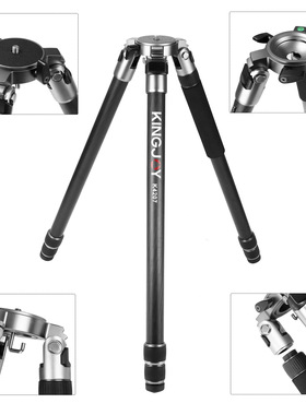 K4207摄像头碳纤维支架 反相机三脚架 大管径承重专业三脚架
