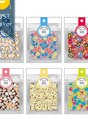 日单DROP PEKO贴纸包 tsum布丁狗史努比复仇者 手帐卡通糖果贴纸