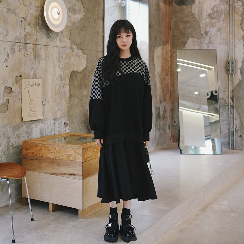 226-A139-P115 2022秋季中长款卫衣女  控价168图片