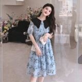 已出货226-A113-P1152022夏季新款连衣裙女控价168，女装连衣裙，惟卡贝娜