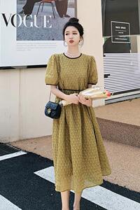 已出货226-A119-P120 2023夏季新款中长款连衣裙女 168图片